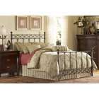 Fashion Bed Group Argyle Bed With Frame In Copper Chrome Finish   Full