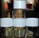 Replacement SALTON Yogurt Maker Clear GLASS PYREX Jar Cups,Lids,Seal 