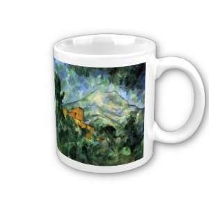   St Victoire And Chateau Noir By Paul Cezanne Coffee Cup Home