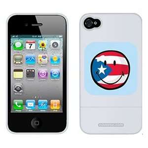  Smiley World Puerto Rican Flag on AT&T iPhone 4 Case by 