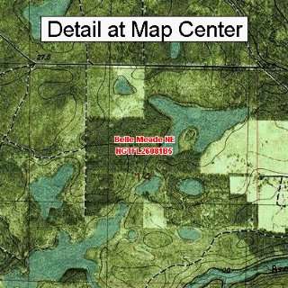   Map   Belle Meade NE, Florida (Folded/Waterproof)