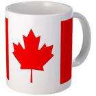 Artsmith Inc Mug (Coffee Drink Cup) Worn US Flag Peace Symbol