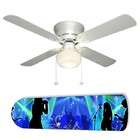   Image Concepts Guitar Rock Star Hero Band 52 Ceiling Fan BLADES ONLY