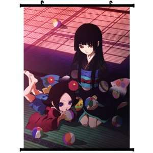 Hell Girl Anime Wall Scroll Poster Enma Ai Kikuri (35*47) Support 