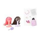 Liv Fashion Doll Accessories Cool with Brunette and Pink Wigs