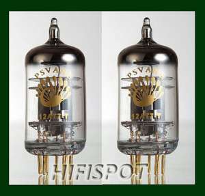 Matched Pair PSVANE REFERENCE VACUUM Tubes 12AT7 T  
