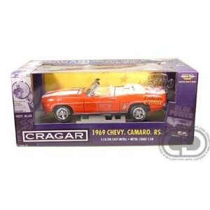  1969 Chevy Camaro RS Convertible 360 Cragar 1/18: Toys 