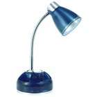   Source Retro Style Beaker Collection Aluminum/Blue Table Desk Lamp
