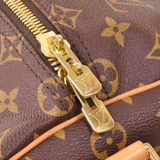 Authentic Louis Vuitton Sac Polochon duffle bag monogram keepall 