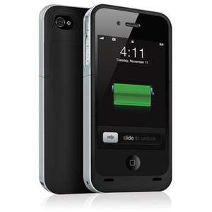 New Juice Battery Case Pack Air for iPhone 4 Black #A2  