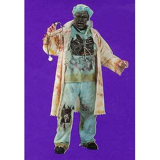   Teen Unisex Zombie Doctor Scary Ghoul Halloween Costume One Size #1668
