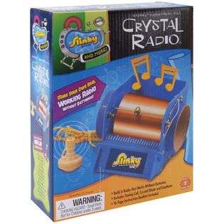 Slinky Science Crystal Radio  