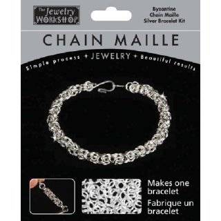  Midwest Products Chain Maille Silver Japanese Earrings 