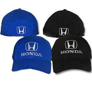 Honda Logo Flex Fit Hat Black 