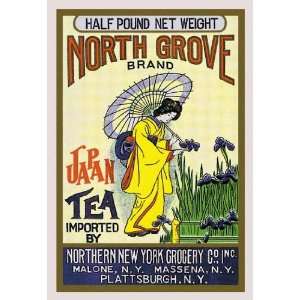 Exclusive By Buyenlarge North Grove Brand Tea 28x42 Giclee 