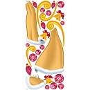 Roommates Disney Princess Holiday Decal Add On   Belle