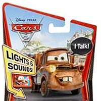 Disney Pixar Cars 2 Light & Sounds Die Cast Vehicle   Mater   Mattel 