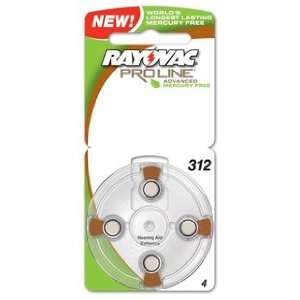  Rayovac Proline Mercury Free Hearing Aid Batteries Size 