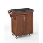 Home Styles Create a Cart Small Kitchen Cart in Cherry