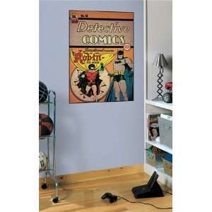 Batman and Robin Comic Cover Giant Wall Decal in Roommates  