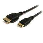 Ziotek 1ft. Slim HDMI 1.4 High Speed Cable W/ Ethernet