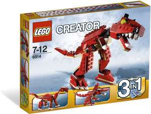 LEGO 6914 CREATOR SERIES PREHISTORIC HUNTERS BUILDING BLOCK DINOSAUR 
