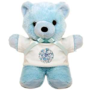  Teddy Bear Blue Male Love Peace Symbol 