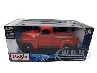   car model of 1950 Chevrolet 3100 Pick Up Truck die cast car by Maisto