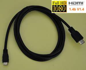 FT Mini HDMI (C) to HDMI (A) 1080p M/M Cable 1.4a 3D  