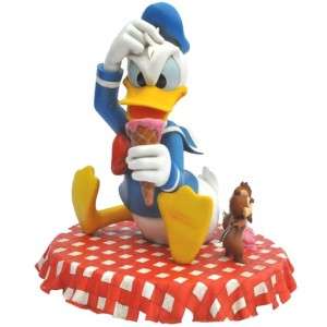  Duck Chip n Dale Ice Cream Picnic Big Figure Statue Bust 19  