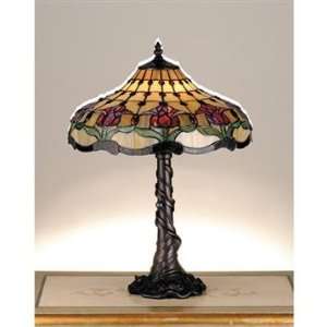 com Meyda Tiffany Victorian Tiffany Nouveau Colonial Tulip Table Lamp 