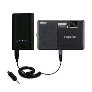 Rechargeable External Battery Pocket Charger for the Nikon Coolpix S70 