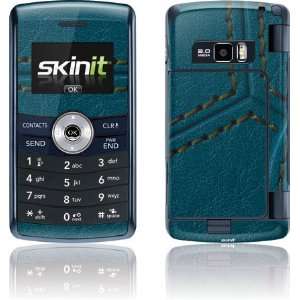    Leather Stitch Blue Berry skin for LG enV3 VX9200 Electronics