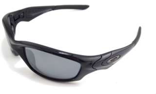 Oakley Sunglasses Straight Jacket Polished Black w/Black Irid 