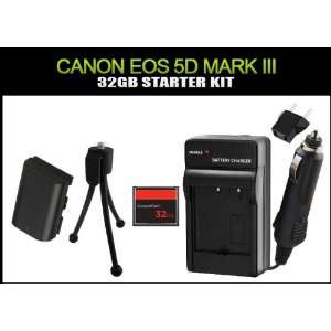  32GB Compact Flash Starter Kit for Canon EOS 5D Mark III 