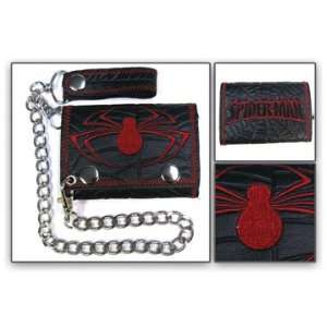    Marvel Spiderman Tri Fold Venom Chain Wallet 113633: Toys & Games