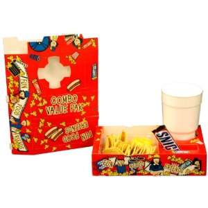 Combo food/drink Serving Trays for Concession stands 250/ct  