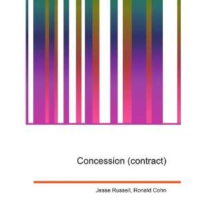  Concession (contract) Ronald Cohn Jesse Russell Books