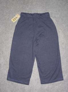 NWT PALM GROVE Womens Blue Capri Lounge Pants Size Small Large XL 