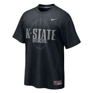  Kansas State Wildcats NCAA Practice T Shirt (Black 