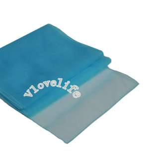 10PCS Turquoise Sheer Organza Table Runners 12 x 108  