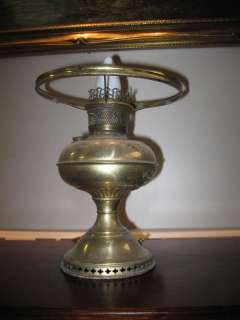 Art Deco Antique Brass Lamp Base  
