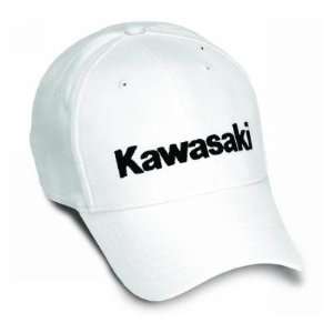 Kawasaki Logo Cap   White