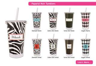 Personalized Plastic Tumblers Plastic Cups with Lid and Straw by 