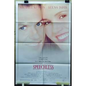   Movie Poster Speechless Michael Keaton Geena Davis 87 