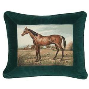  123 Creations C659.14x16 Inch Horse   Brown   Petit Point 