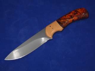 Marshall Hall Custom Made Knives Large Hunter Knife S35VN Blade 