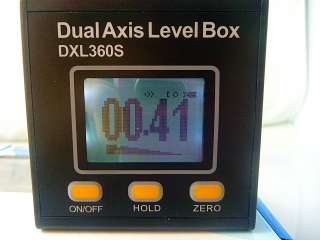 Digital Protractor Angle Level Box 0.01° 360S USB RS232  