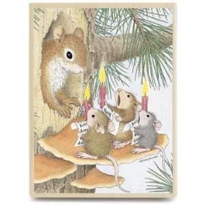  Mice Carolers   Rubber Stamps Arts, Crafts & Sewing