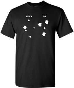 ASTEROIDS T shirt RETRO 80s shirt ATARI Arcade GAME TEE  